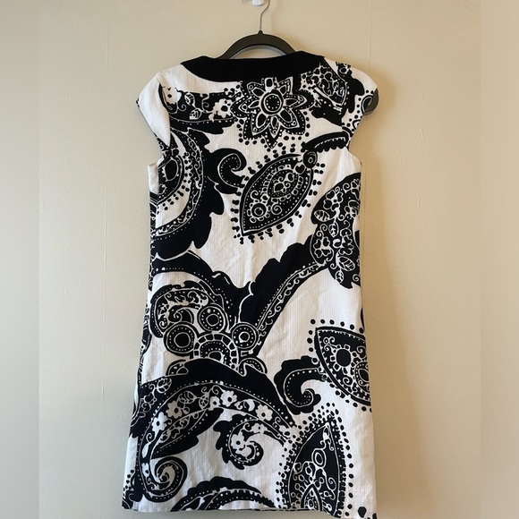 Kate Spade Shift Dress-Multi Paisley Print-Size 2-100% Cotton - Picture 4 of 5